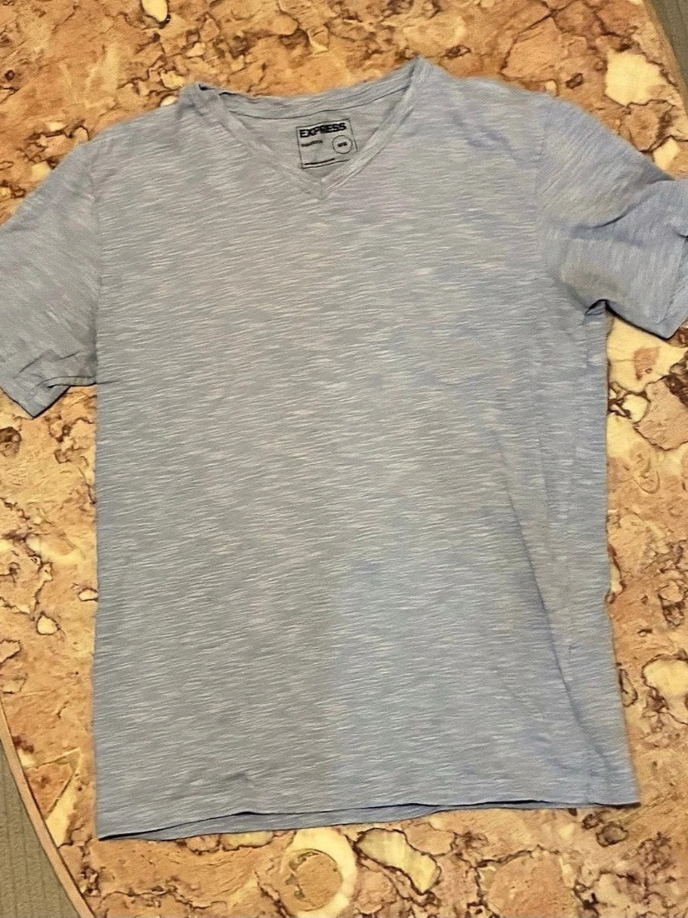 Express Short Sleeve Tee in Grey